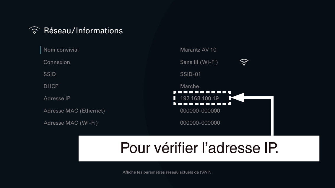 GUI NetworkInfo AV10